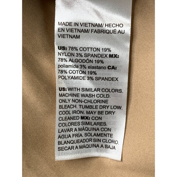 NWT Chicos Plus Size 20/22 Lace Up Neck Dolman Popover Tunic Top RD10710 Stretch - Picture 6 of 8